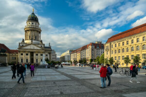The Gendarmenmarkt in Berlin