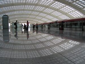 Terminal 3 of the International Airport in Beijing