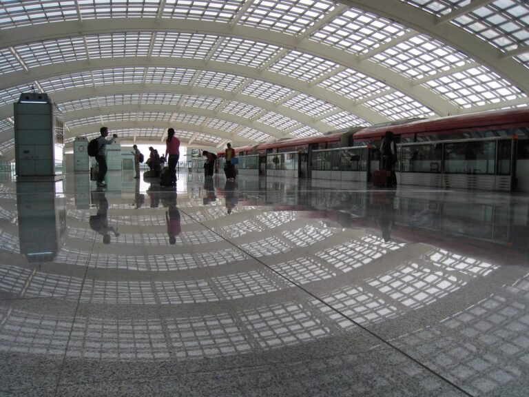 Capturing Airport Magic in Beijing: Reflections, Light and Life Explored