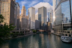 Riverwalk in Chicago