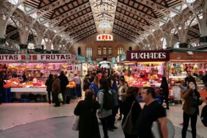 The Mercado Central in Valencia
