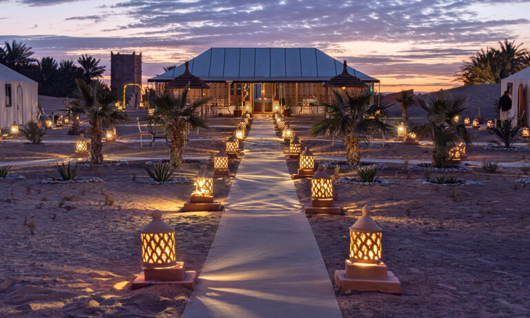 Enchanted Desert Glows: Aiour Luxury in Merzouga, Morocco