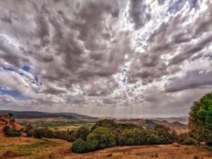 Landscape in Mid Atlas Mountains