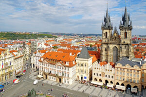 The Old Town in Prague