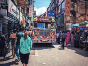 Pettah Market in Sri Lanka