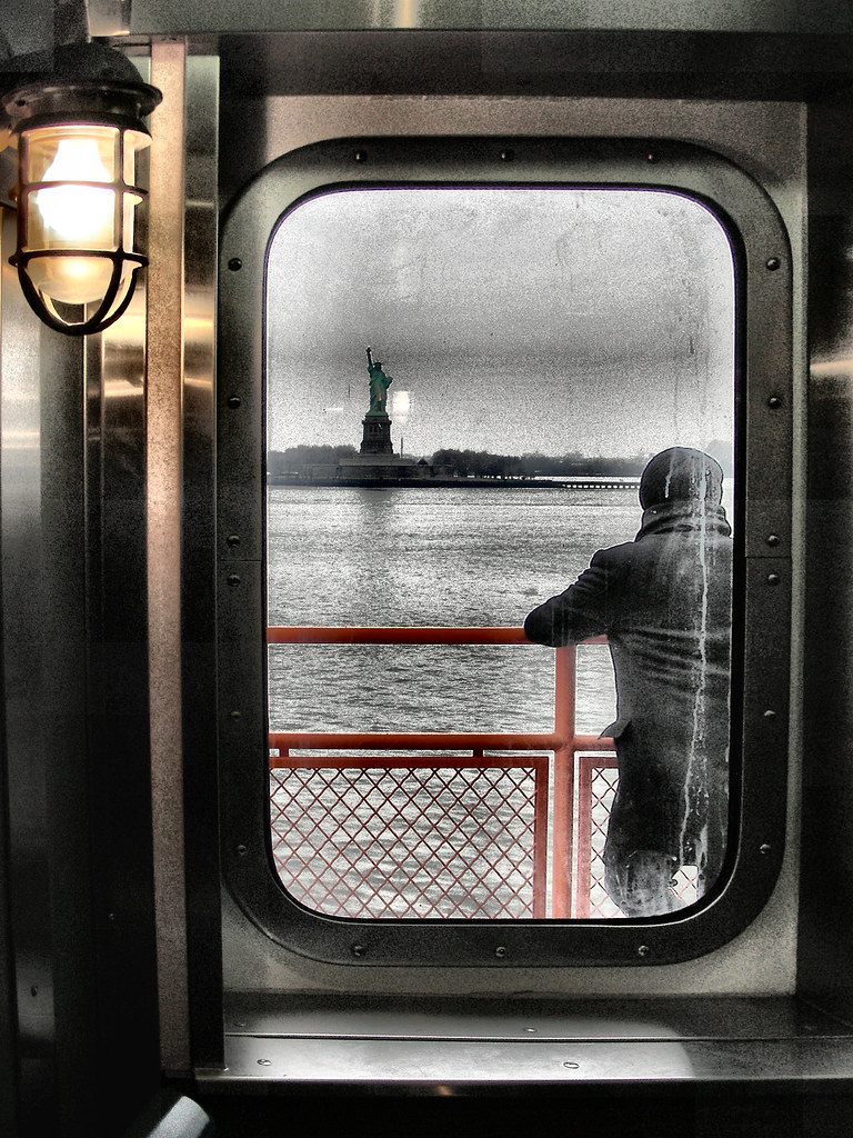 Framed Reflections: A Fresh Take on Lady Liberty