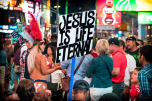 Times Square in New York City