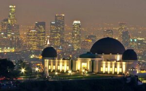 The Griffith Observatory in Los Angeles