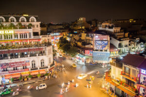 The Old Quarter in Hanoi