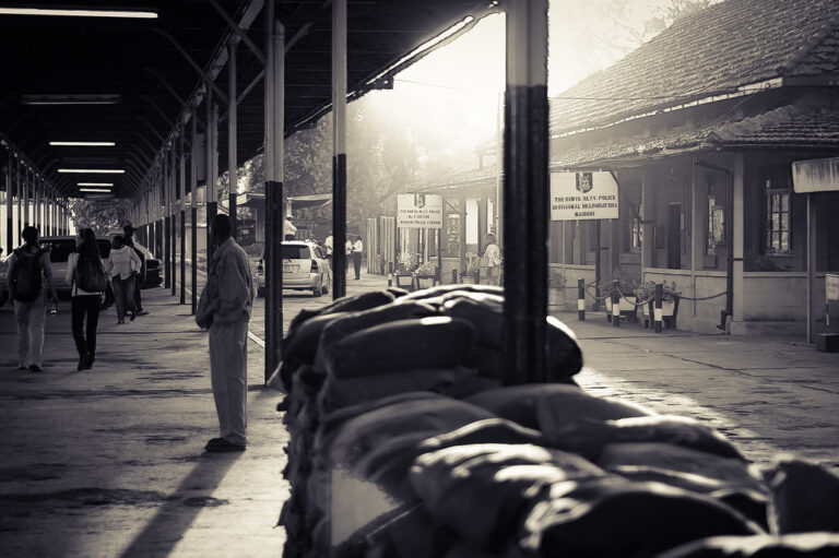 Monochrome Magic: Capturing Nairobi’s Timeless Railway Scene