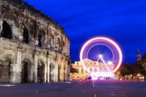 Arènes de Nîmes in Nîmes, France