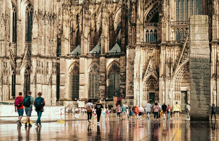 Rain-Soaked Reflections: Cologne Cathedral’s Hidden Stories