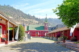 Montecarmelo Cultural Center in the Bellavista Neighborhood in Santiago