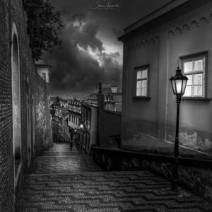 Castle Stairs in Prague